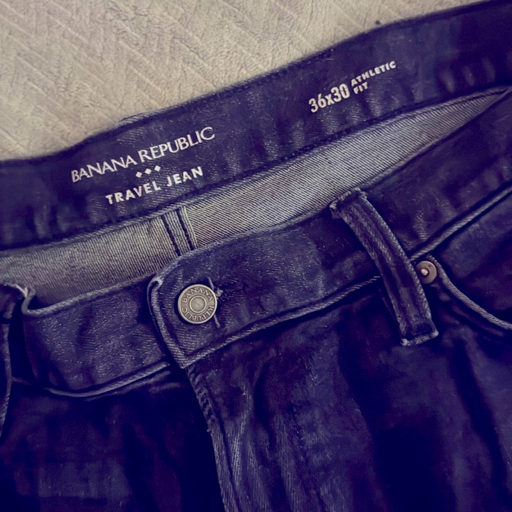 Mens Banana republic soft travel Jean wear. Size 36*30